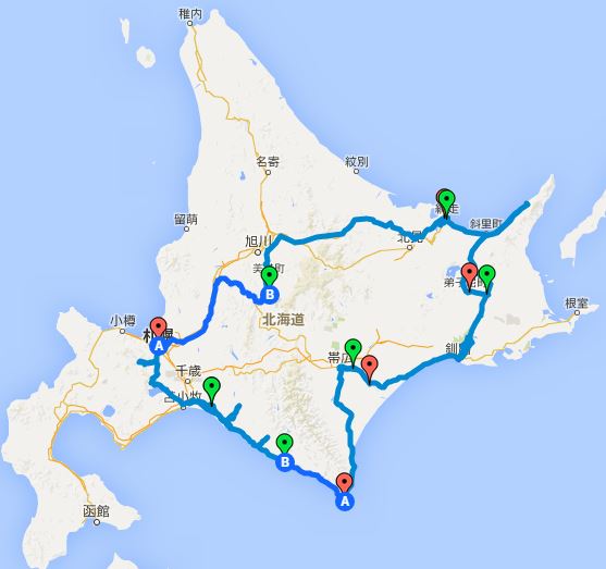 札幌発 北海道の絶景観光スポットを巡る1週間の旅行onキャンプ泊 費用も全公開 概要 旅の途中