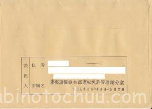 呼出通知書
